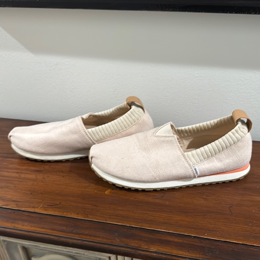 Toms Cream Slip-On Shoes